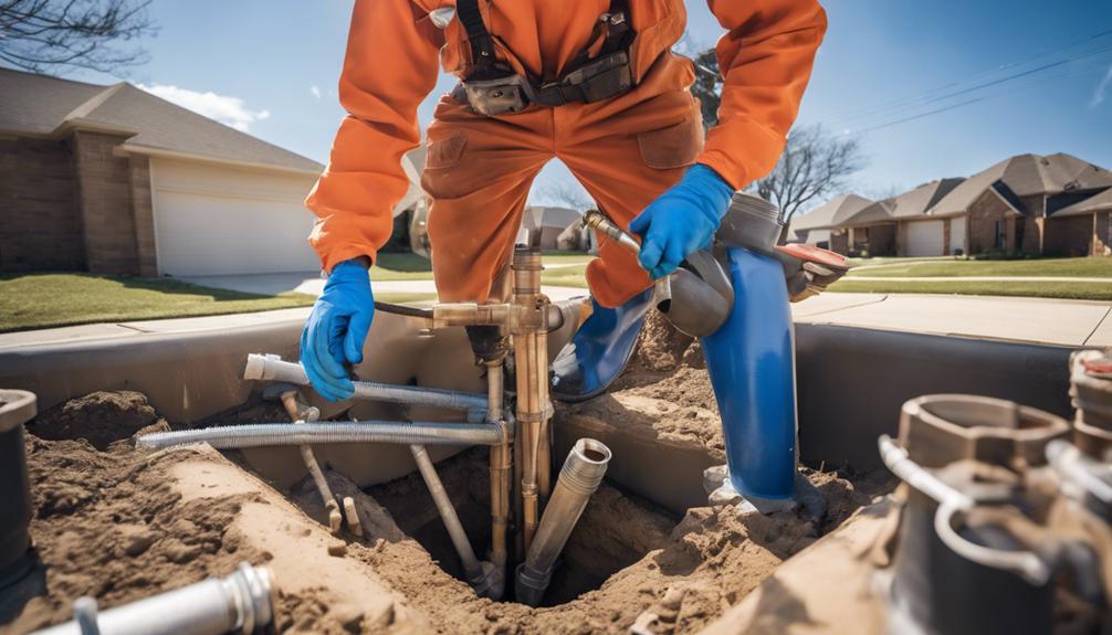 sewer line restoration project